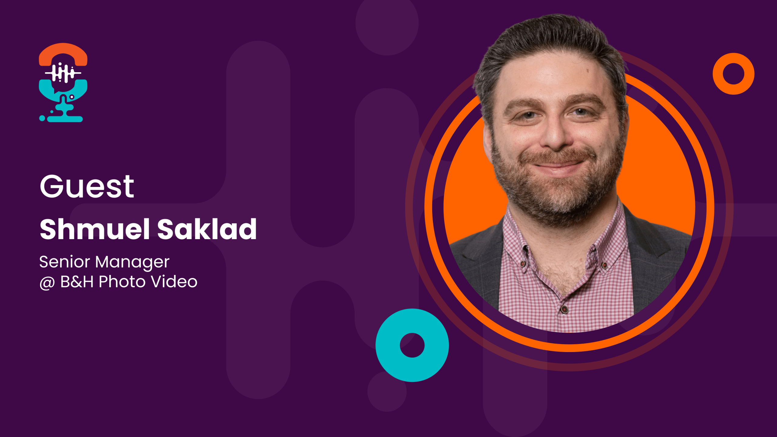 Podcast Cover - Shmuel Saklad, Episode #72